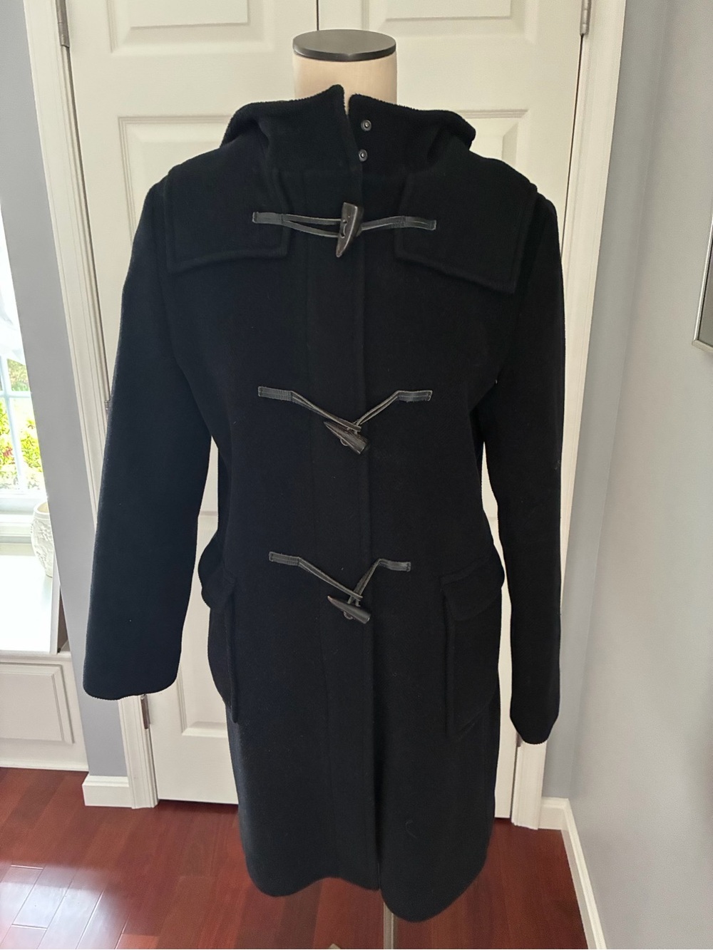 Burberry Wool Toggle Coat